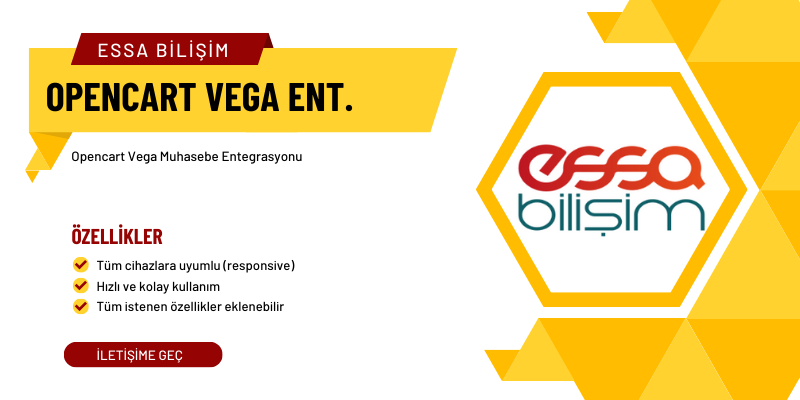 Opencart Vega Entegrasyonu